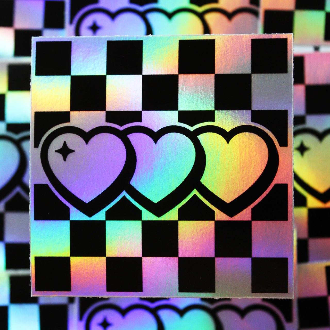 y2k aestheitc cute hearts latptop sticker