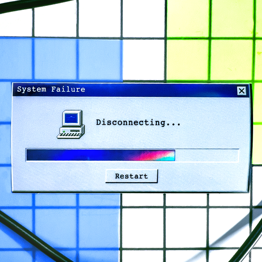 System Failure Computer Sticker